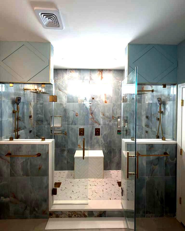 Bathroom Remodeled by DLUCCA Remodeling